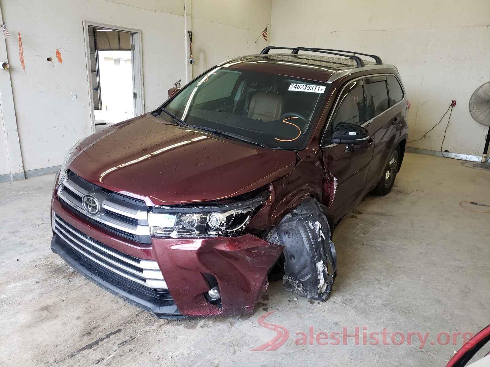 5TDDZRFH1JS888782 2018 TOYOTA HIGHLANDER