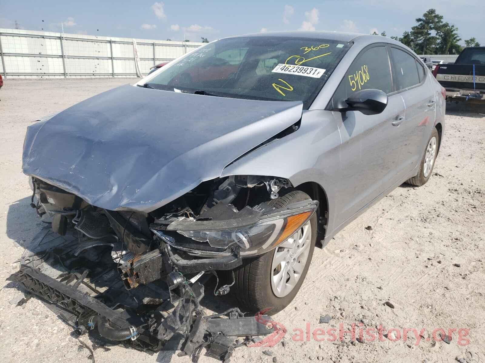 5NPD74LF8HH132748 2017 HYUNDAI ELANTRA