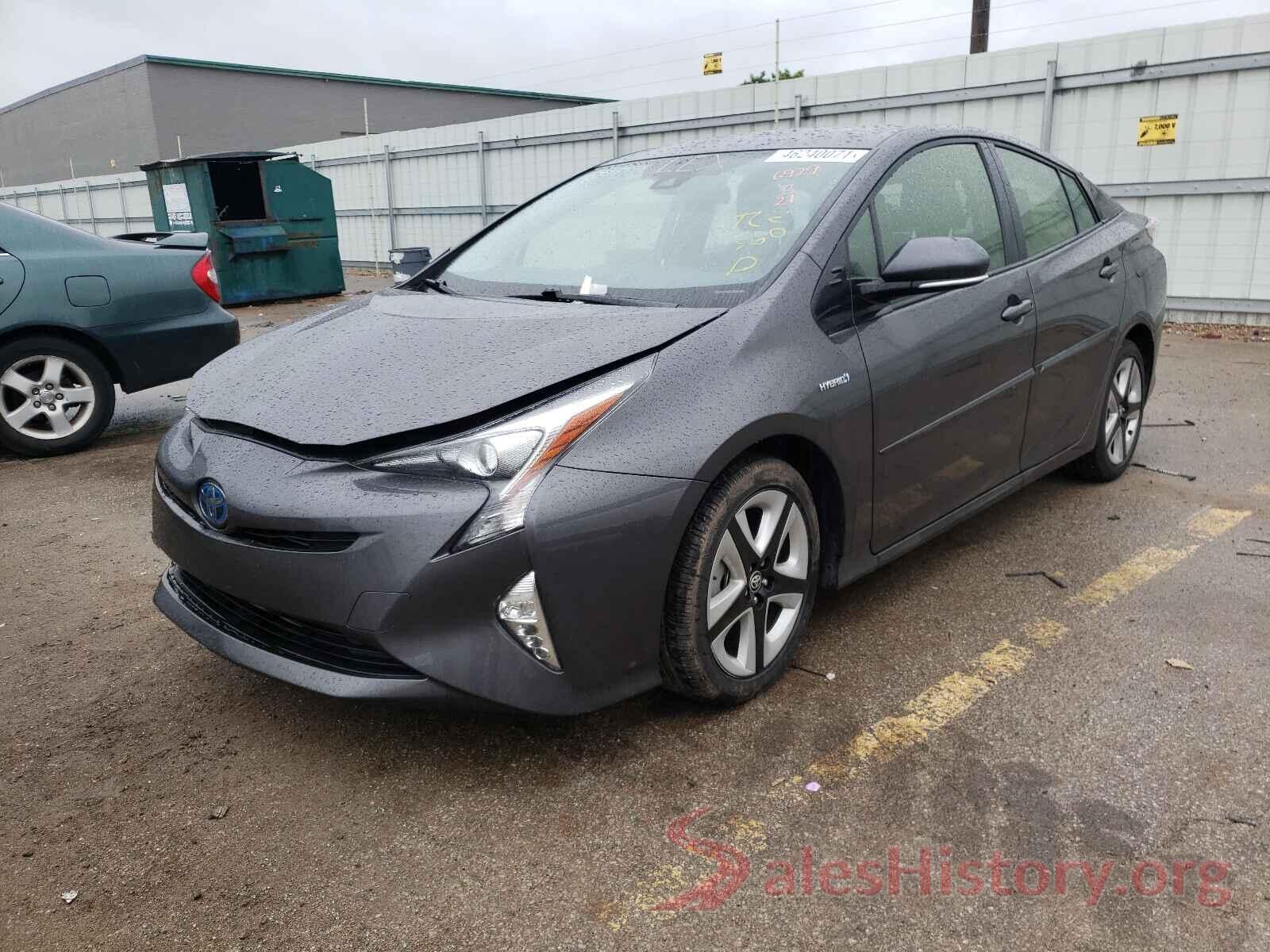 JTDKARFU1G3516929 2016 TOYOTA PRIUS