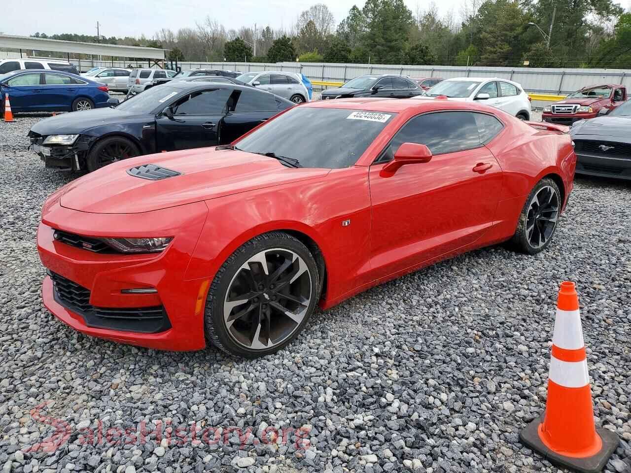 2020 CHEVROLET CAMARO VIN 1G1FH1R74L0115013, auction photo