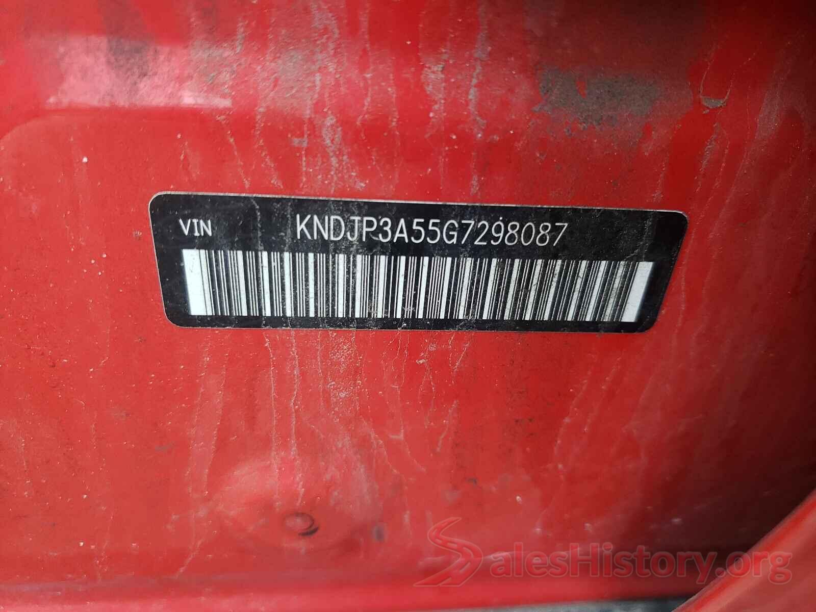 KNDJP3A55G7298087 2016 KIA SOUL