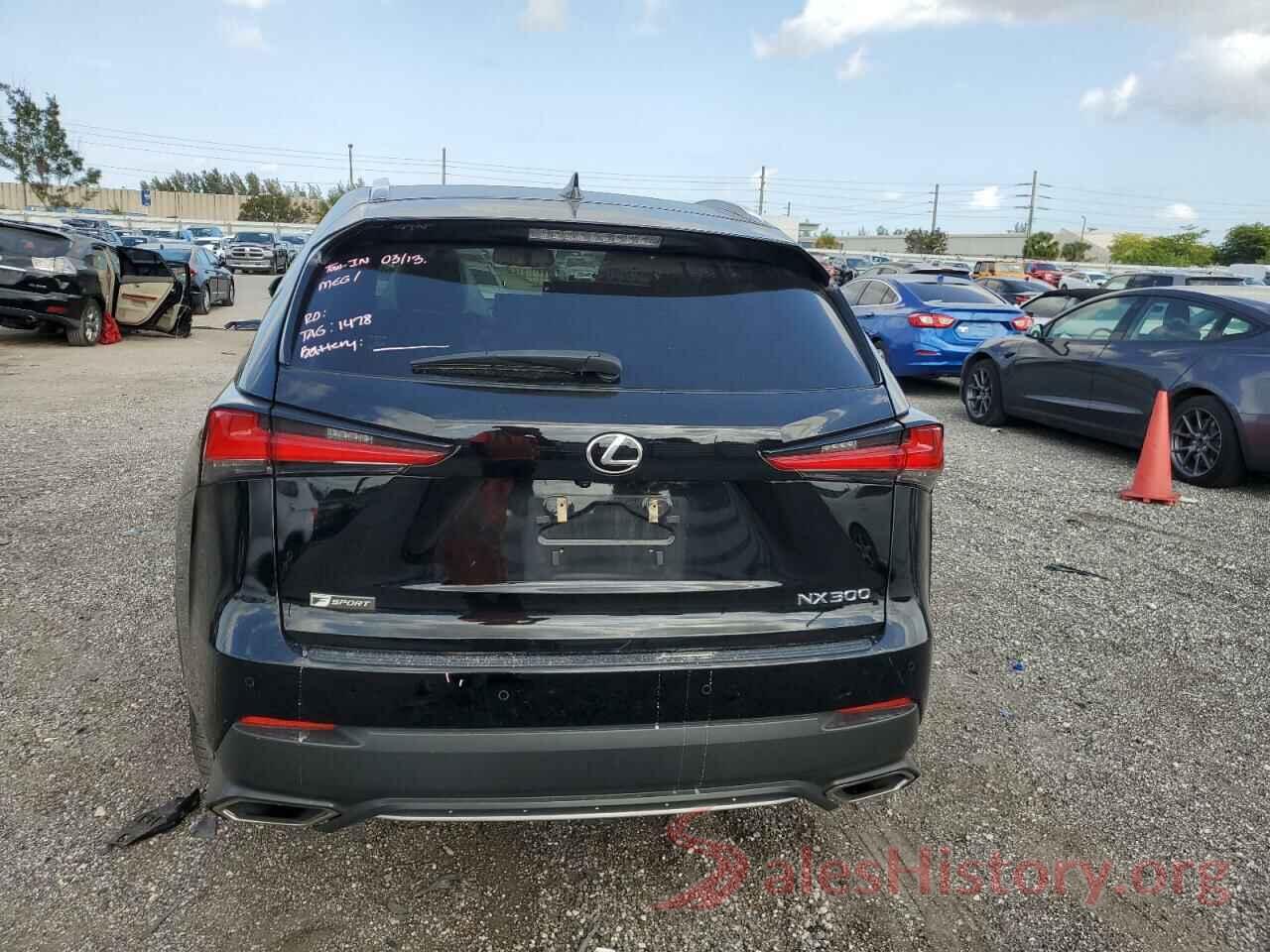 JTJSARBZ2L2169559 2020 LEXUS NX