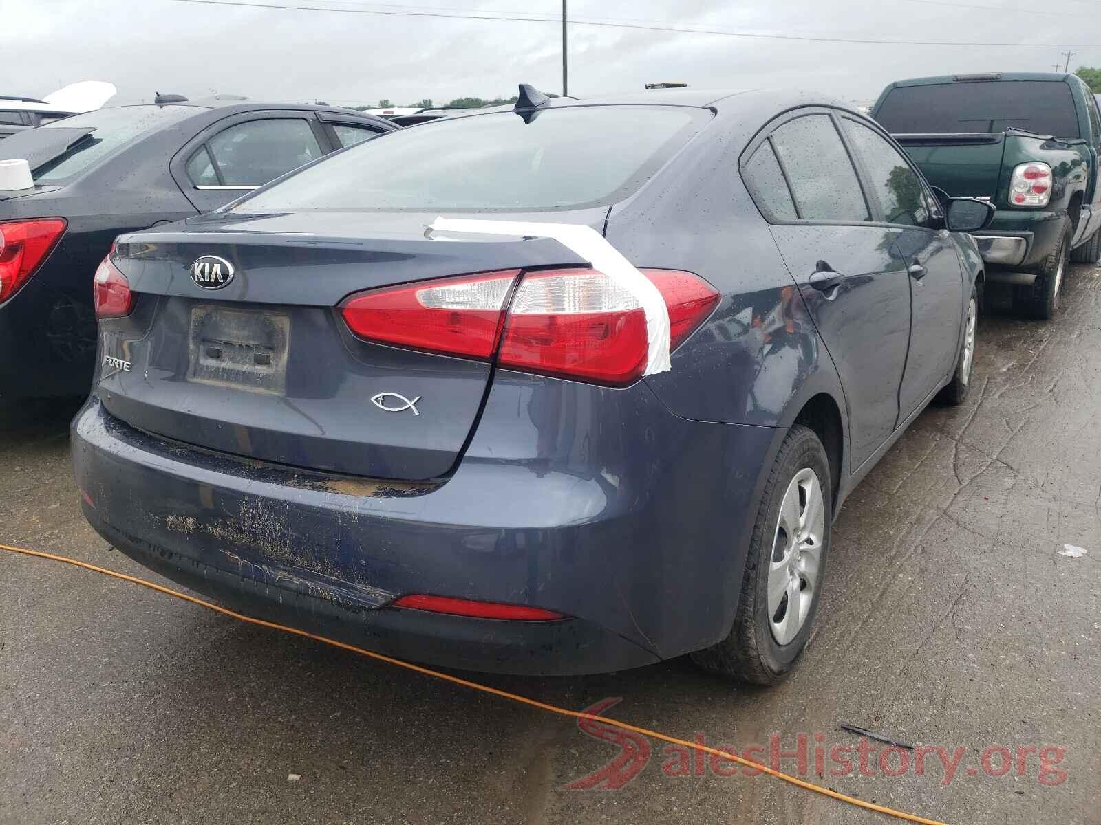 KNAFK4A64G5601338 2016 KIA FORTE