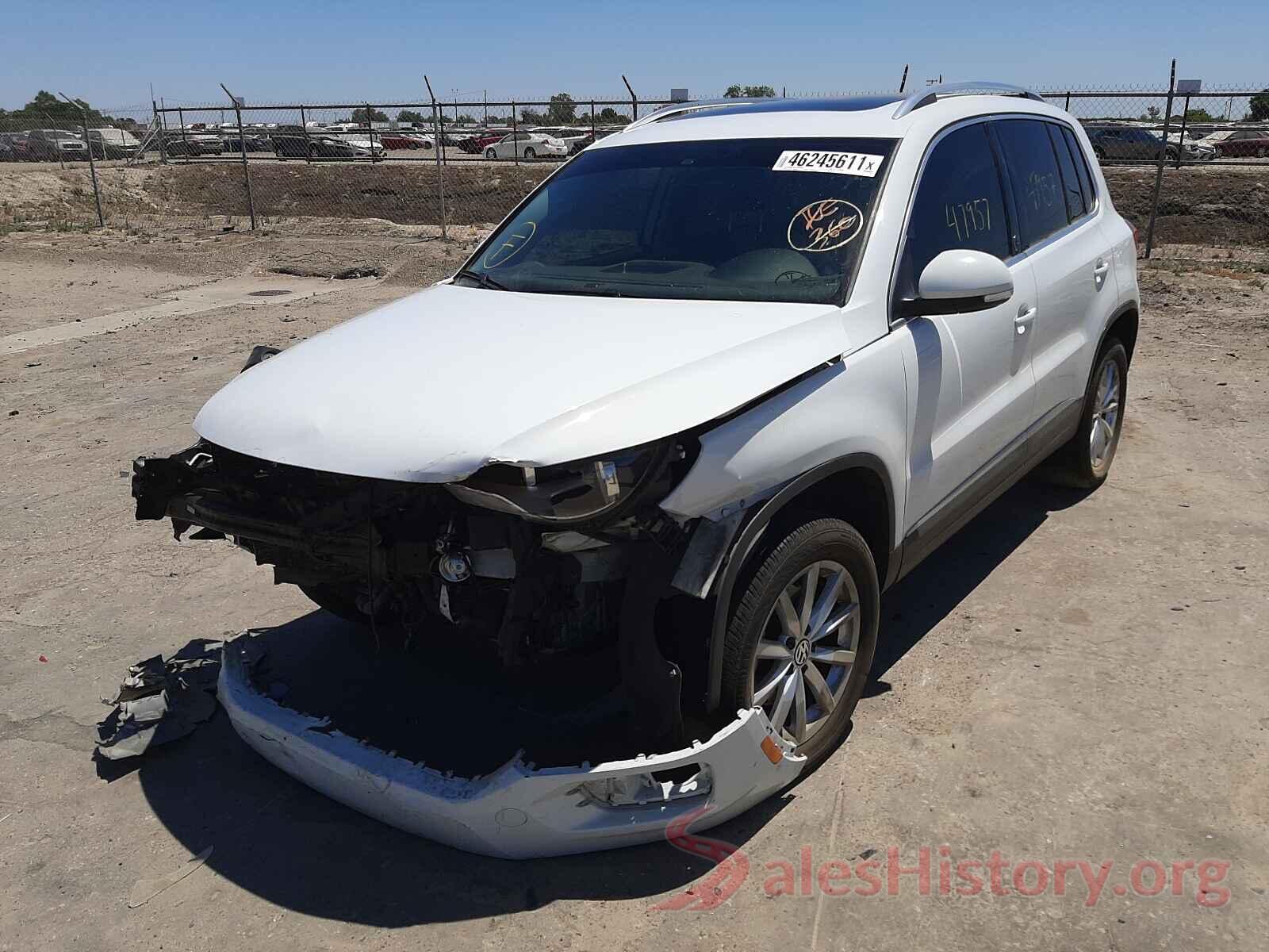 WVGRV7AX1HK012103 2017 VOLKSWAGEN TIGUAN