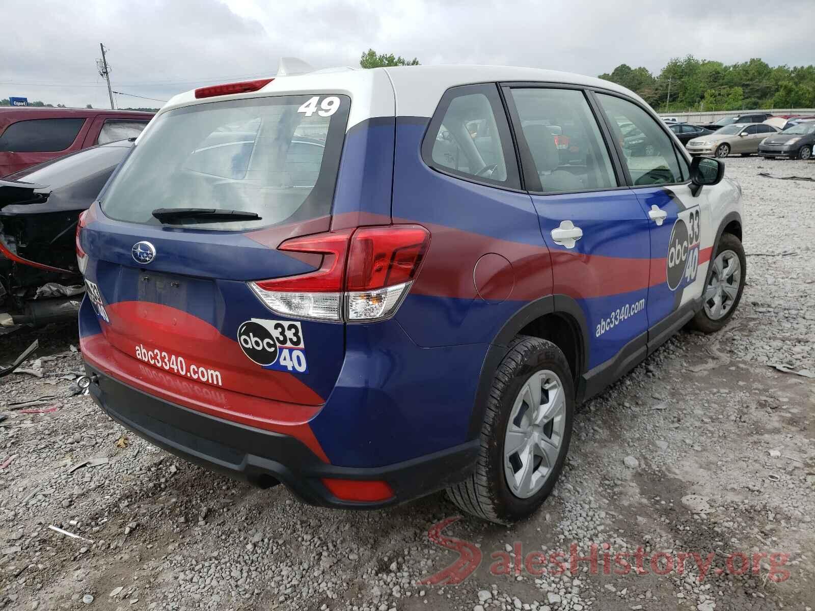 JF2SKAAC9KH401148 2019 SUBARU FORESTER