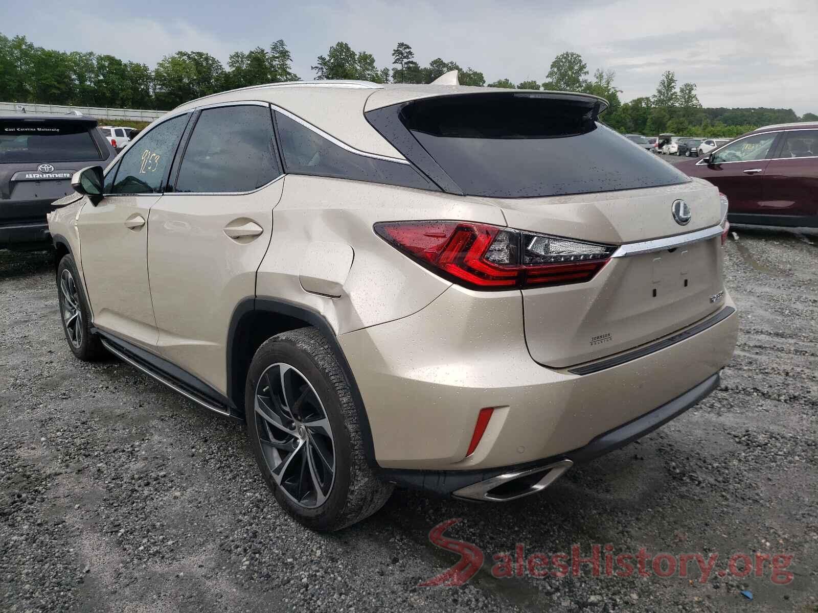 2T2ZZMCA7HC043157 2017 LEXUS RX350