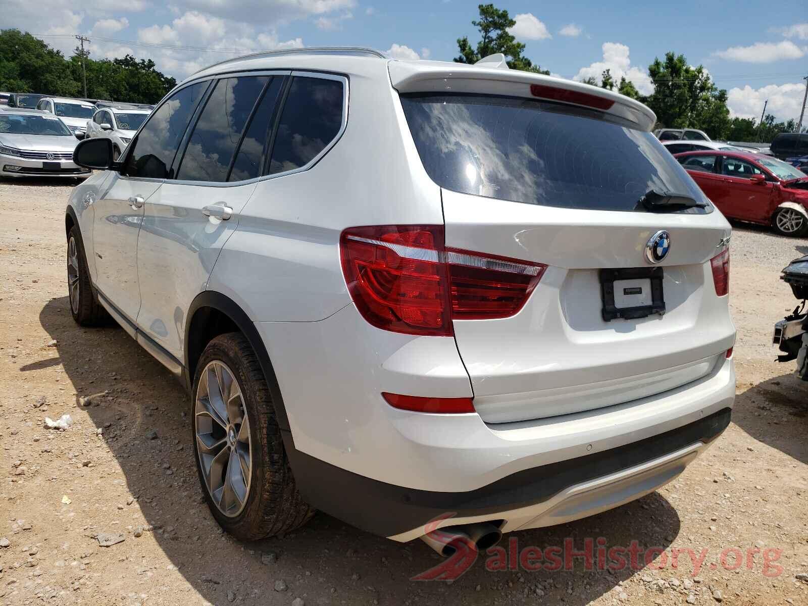 5UXWX7C57G0R16642 2016 BMW X3