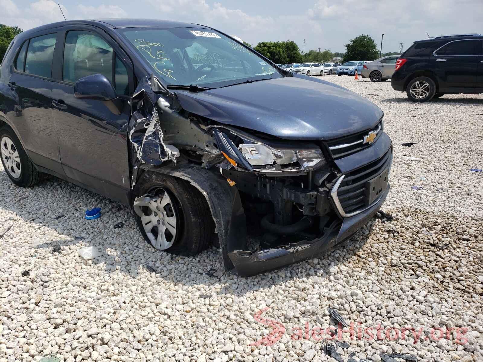 3GNCJKSB7KL153587 2019 CHEVROLET TRAX