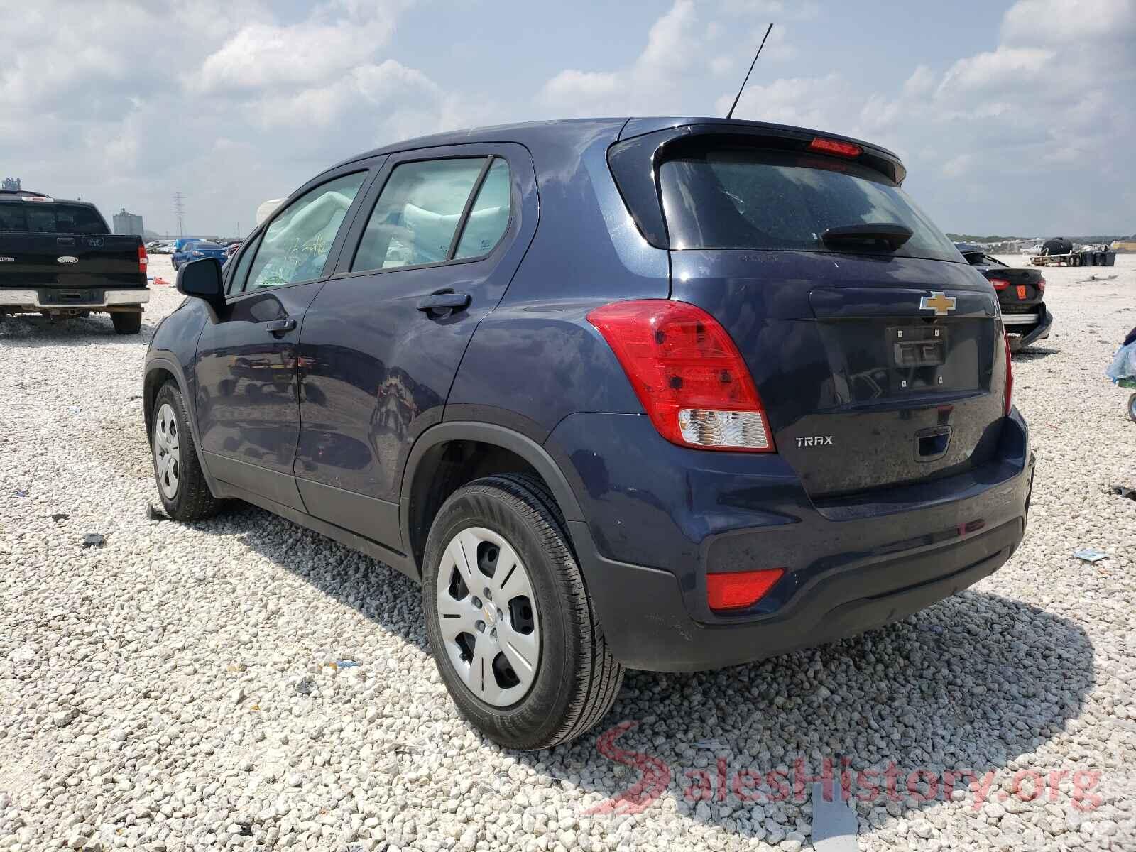 3GNCJKSB7KL153587 2019 CHEVROLET TRAX