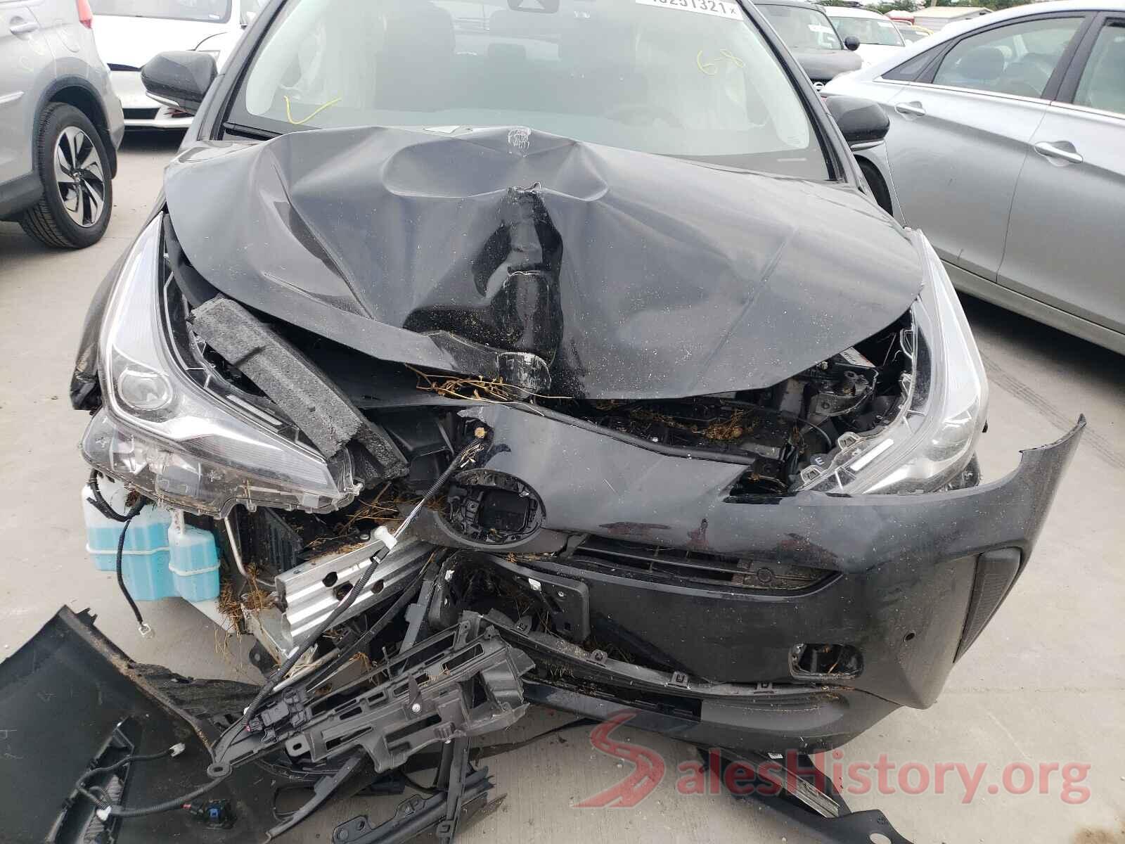 JTDKAMFUXM3145929 2021 TOYOTA PRIUS