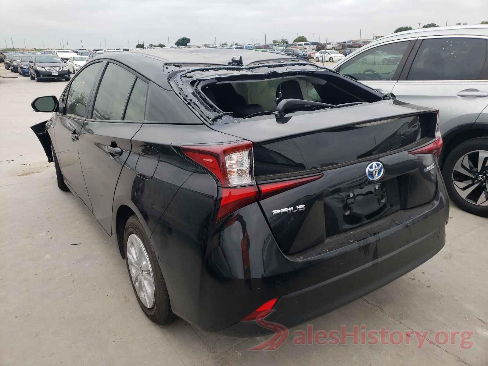 JTDKAMFUXM3145929 2021 TOYOTA PRIUS