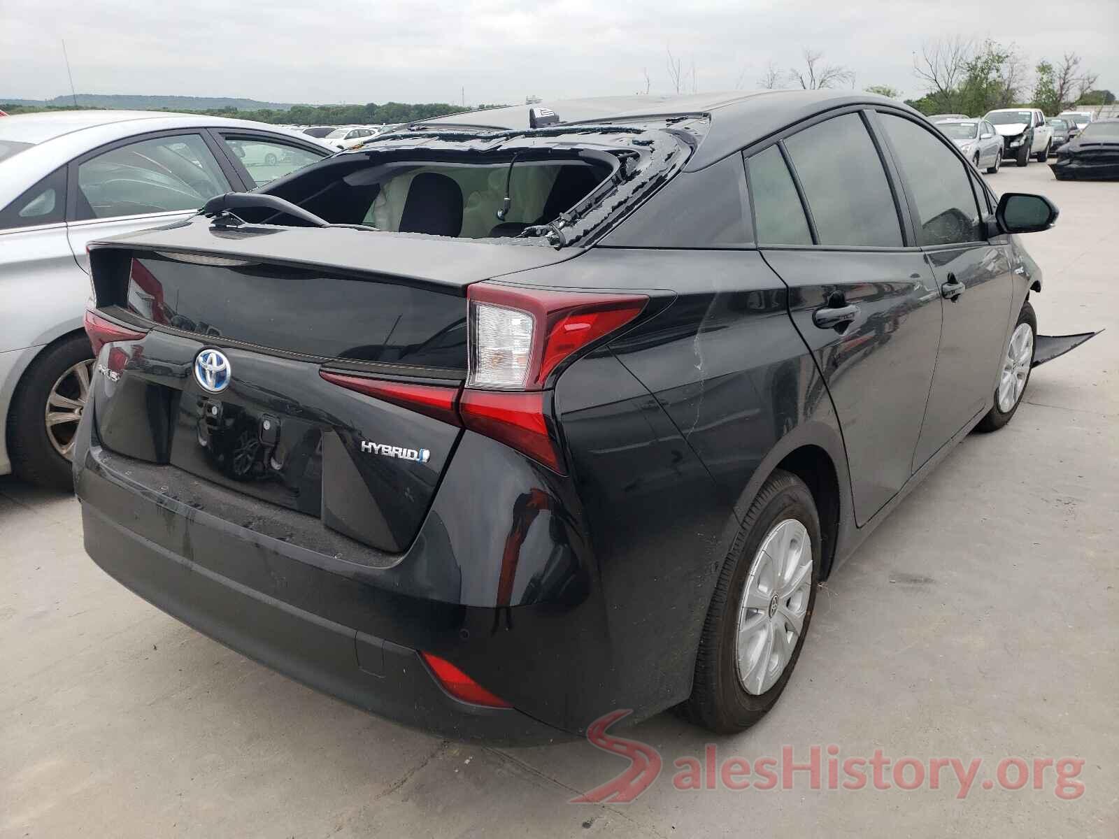 JTDKAMFUXM3145929 2021 TOYOTA PRIUS