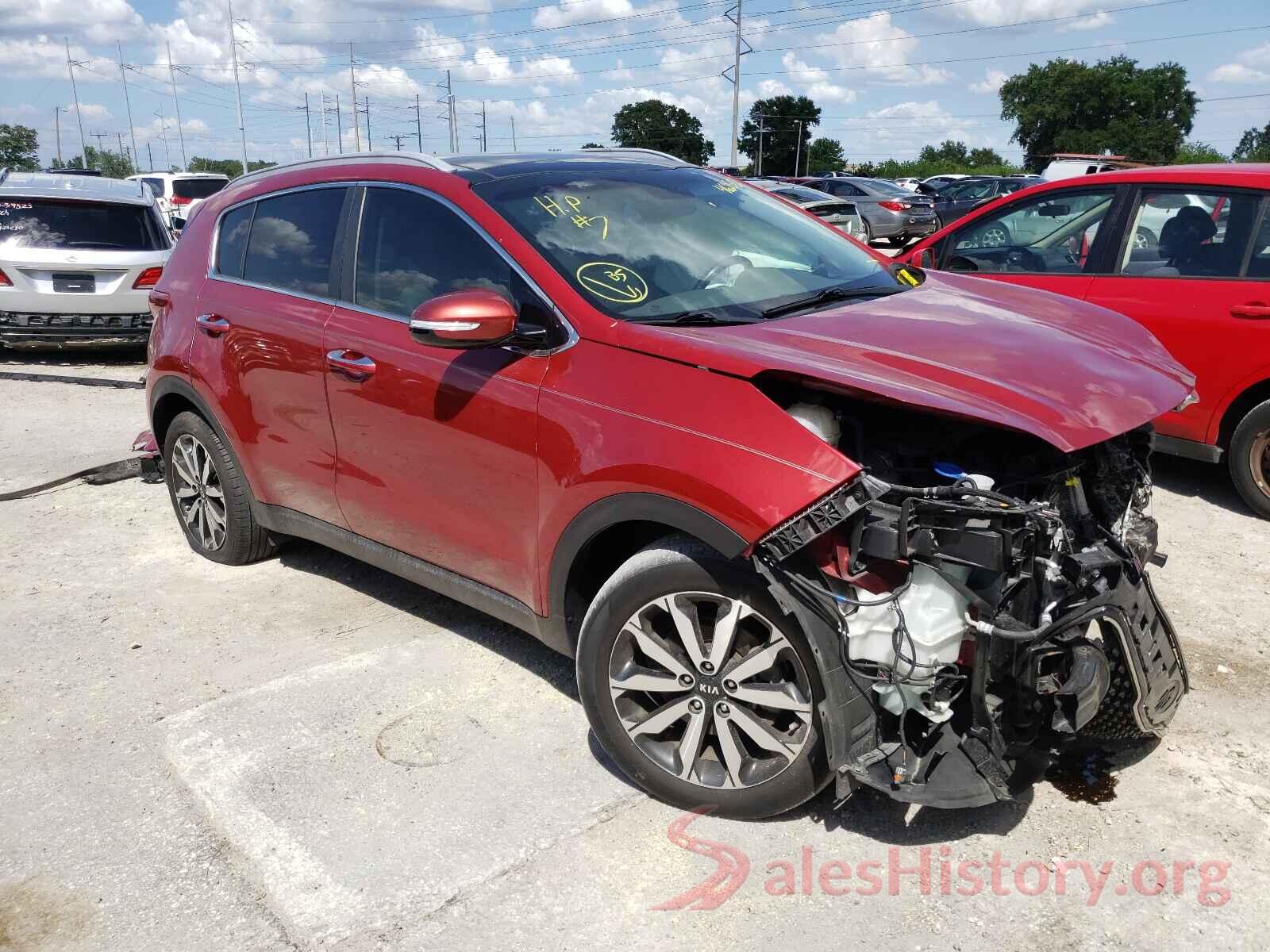 KNDPN3AC8H7240863 2017 KIA SPORTAGE