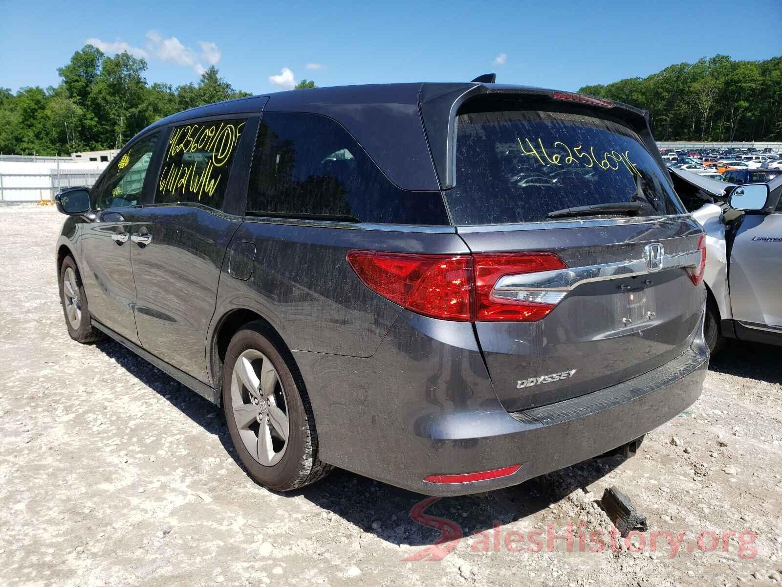 5FNRL6H77KB126914 2019 HONDA ODYSSEY