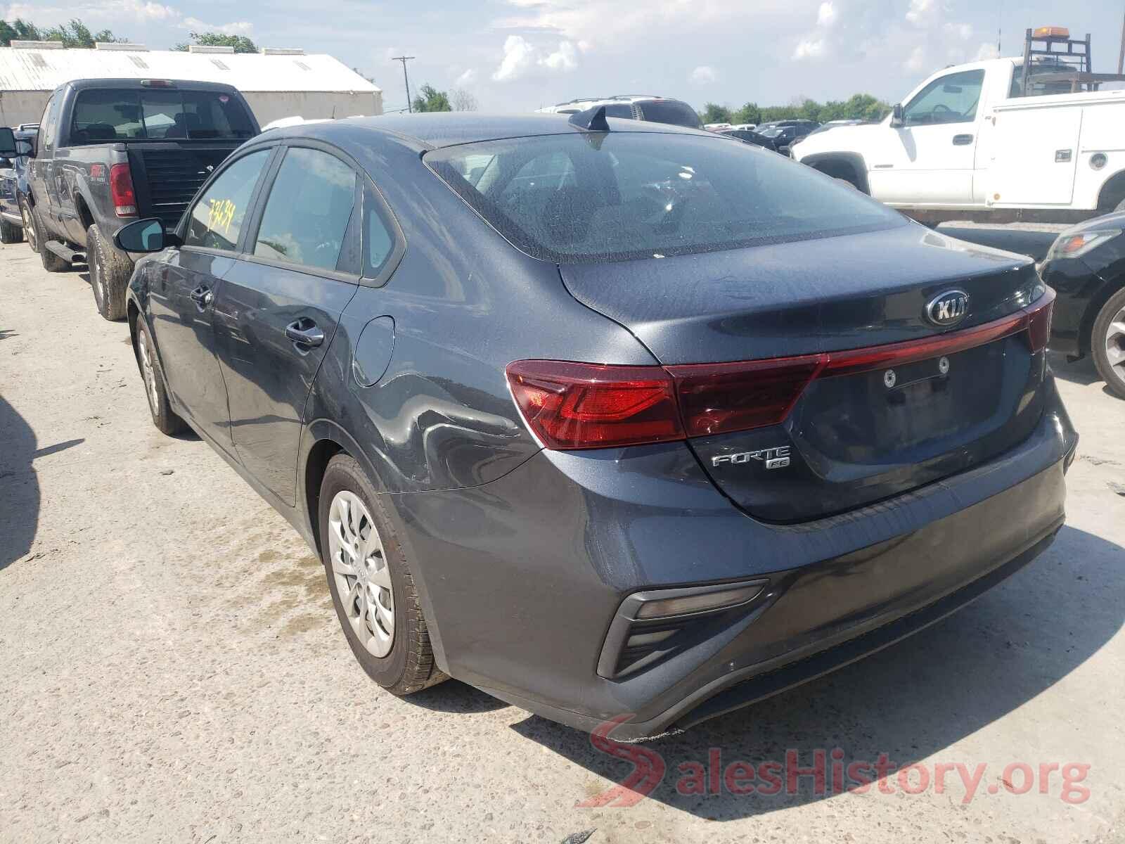 3KPF24AD7KE040468 2019 KIA FORTE