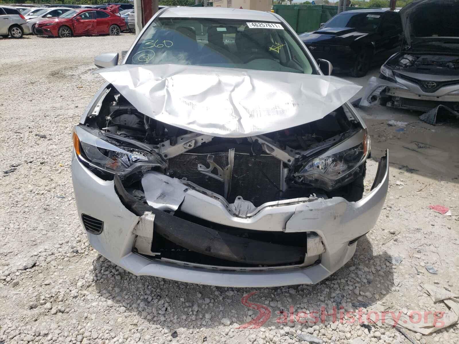 2T1BURHE0GC541549 2016 TOYOTA COROLLA