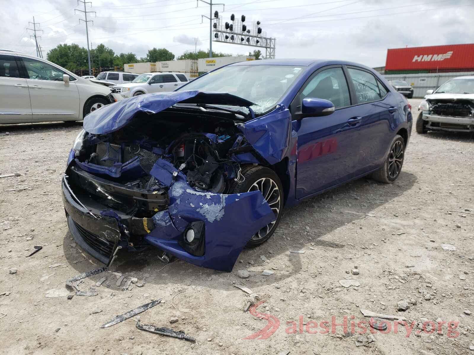 5YFBURHE5GP439082 2016 TOYOTA COROLLA