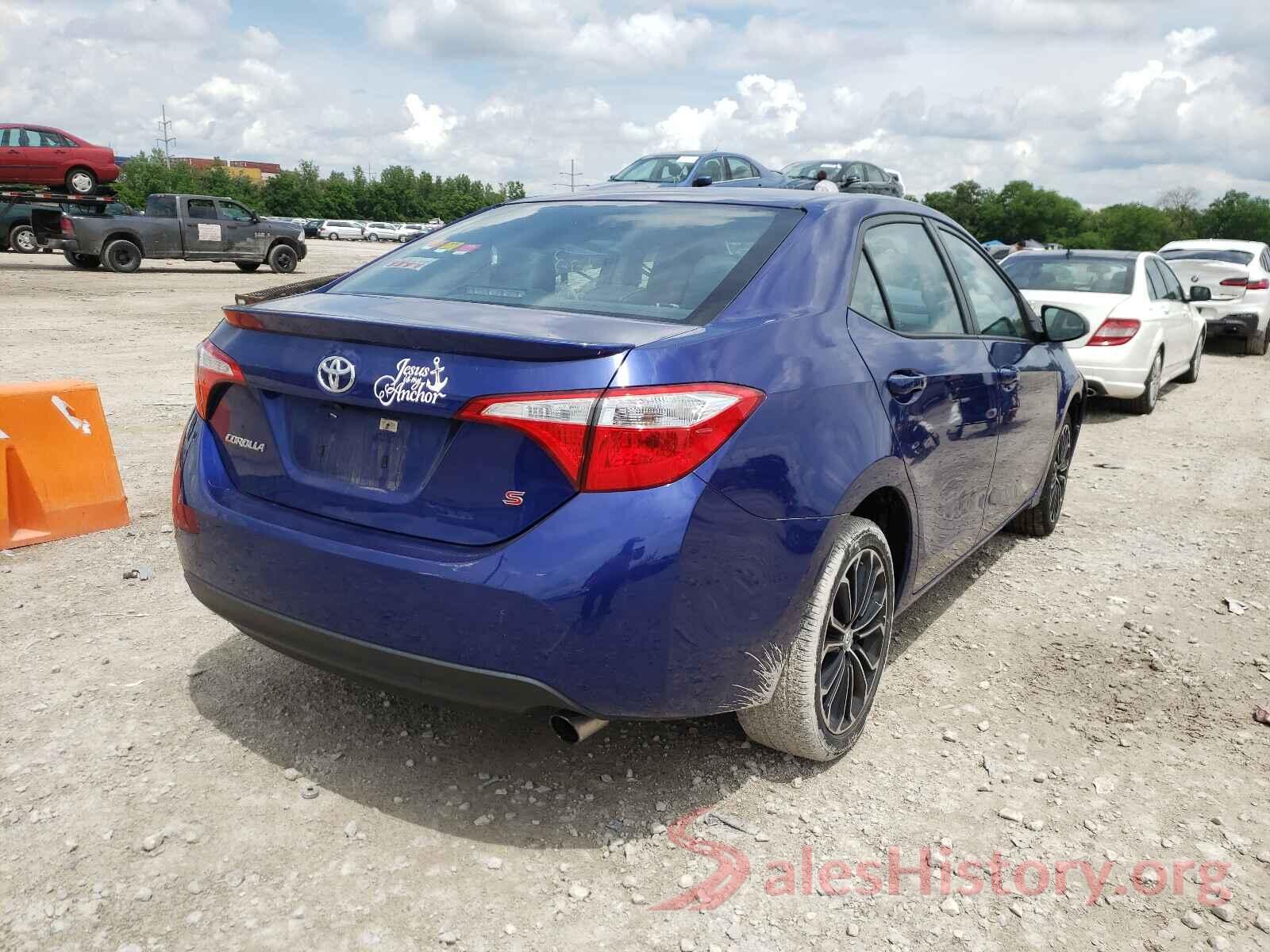 5YFBURHE5GP439082 2016 TOYOTA COROLLA