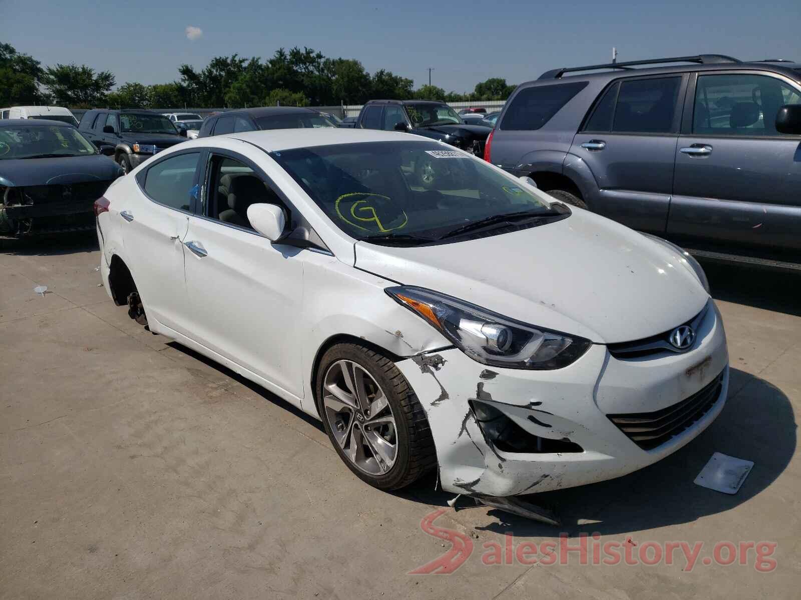 5NPDH4AE5GH774172 2016 HYUNDAI ELANTRA