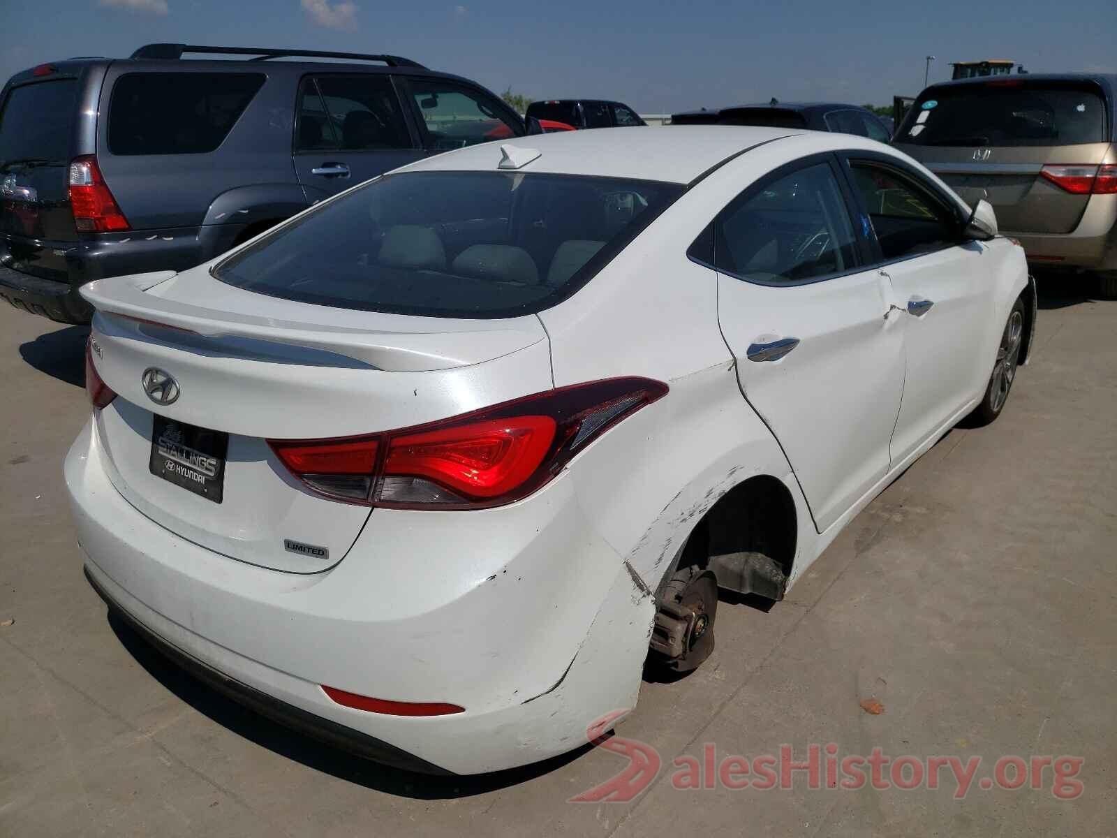 5NPDH4AE5GH774172 2016 HYUNDAI ELANTRA