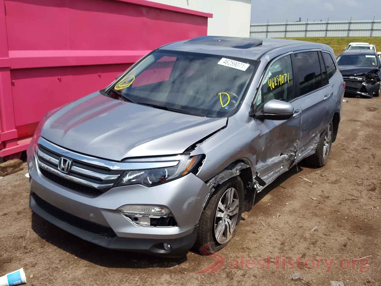 5FNYF6H55HB033576 2017 HONDA PILOT