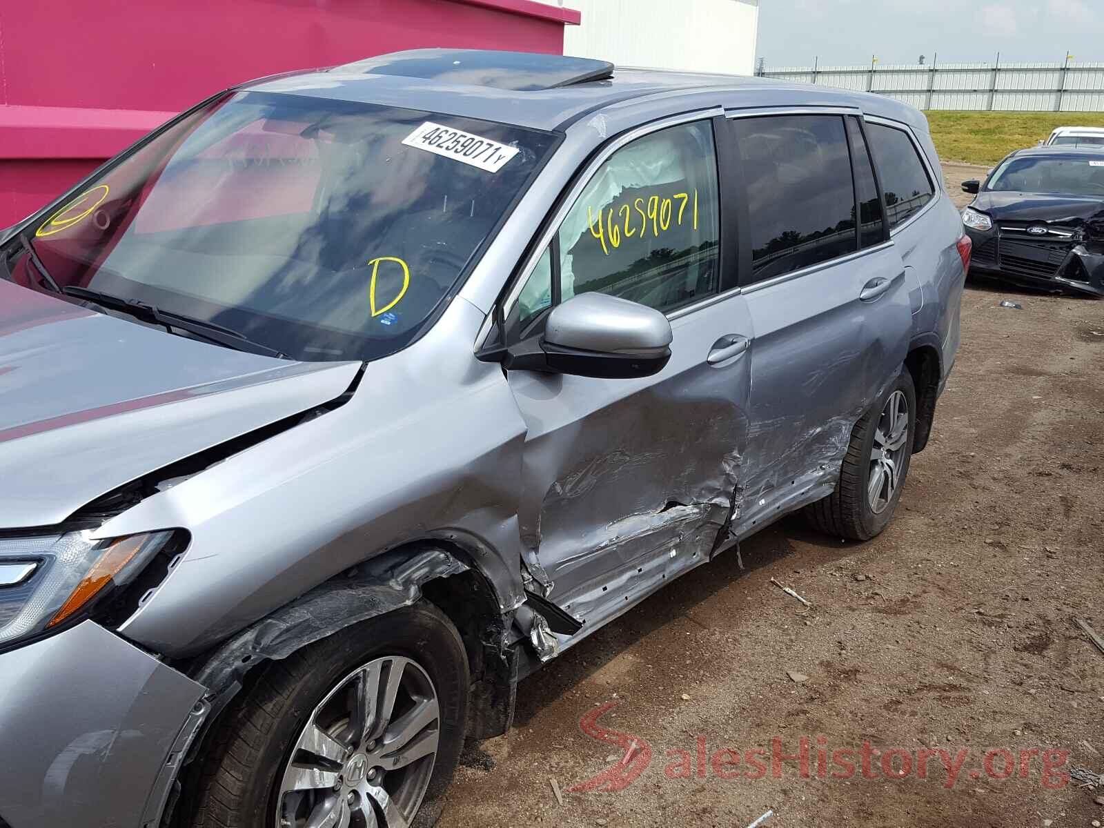 5FNYF6H55HB033576 2017 HONDA PILOT