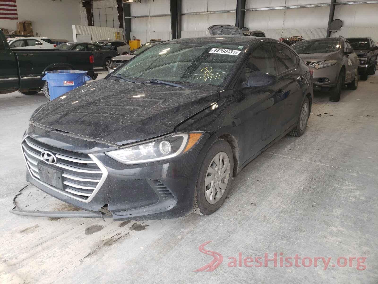 5NPD74LF0JH372771 2018 HYUNDAI ELANTRA