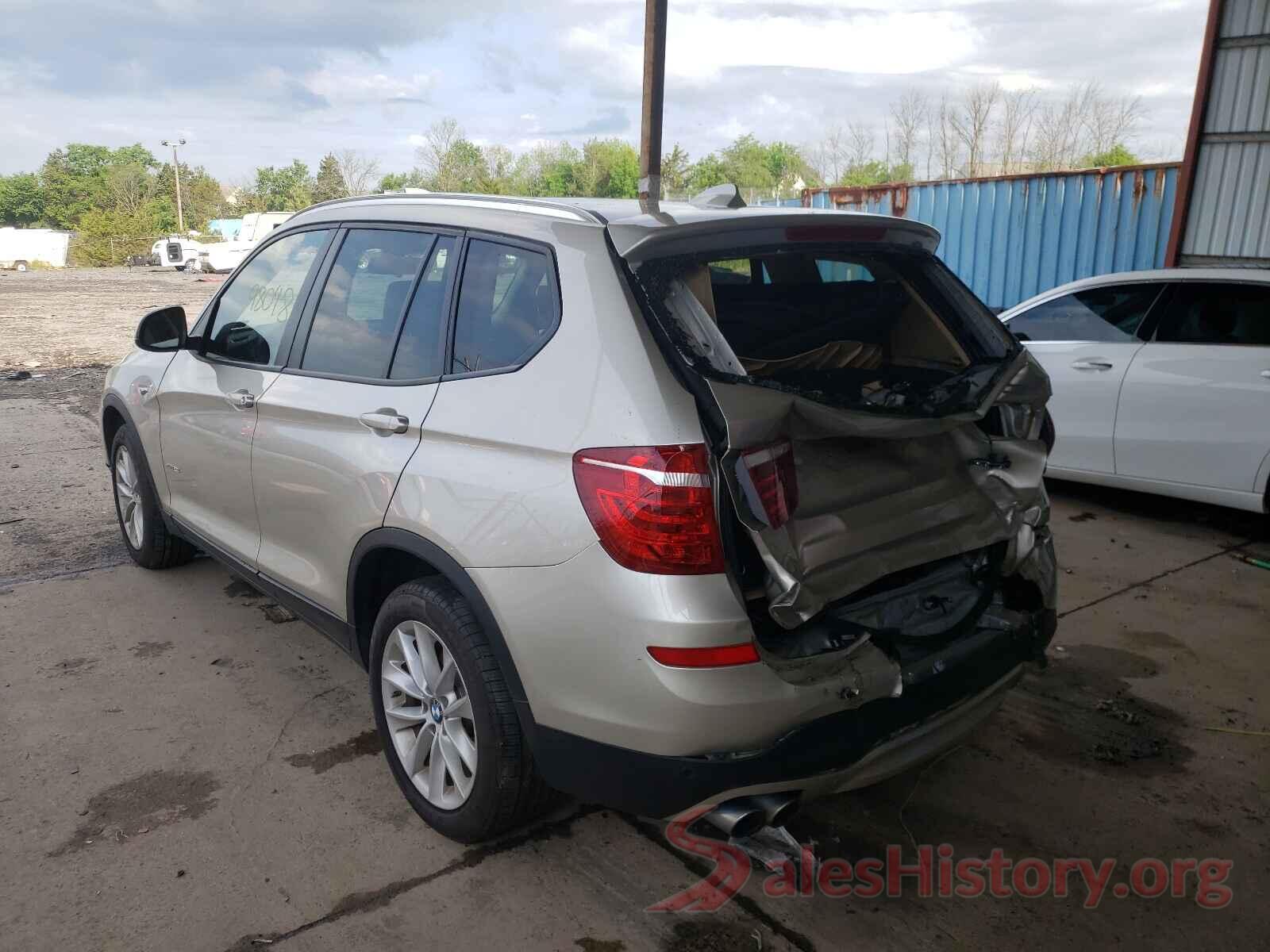 5UXWX9C53G0D76494 2016 BMW X3