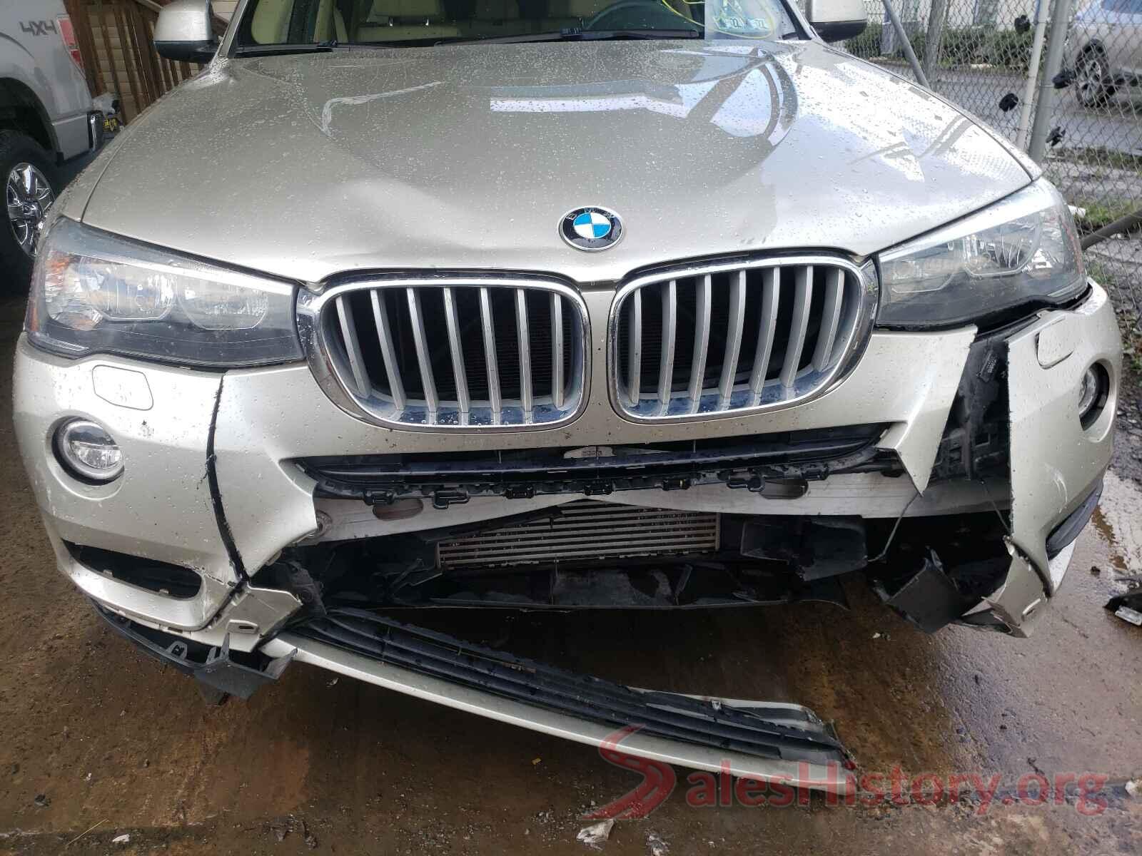 5UXWX9C53G0D76494 2016 BMW X3