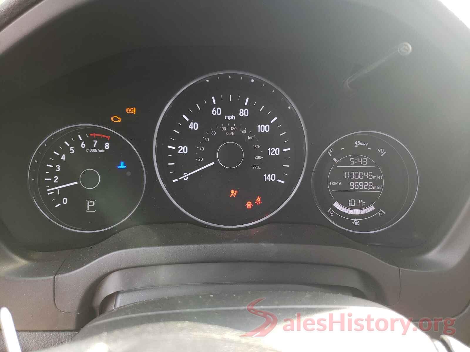 3CZRU5H57JM719960 2018 HONDA HR-V