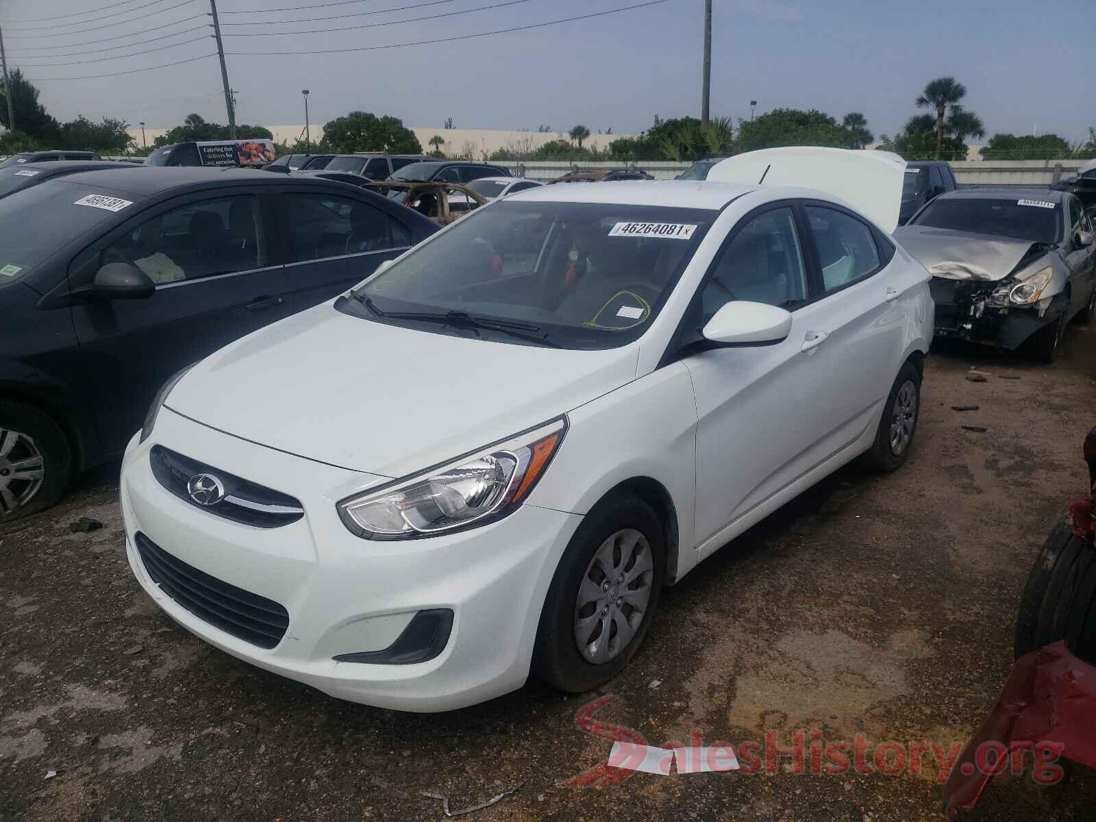 KMHCT4AE4GU959812 2016 HYUNDAI ACCENT