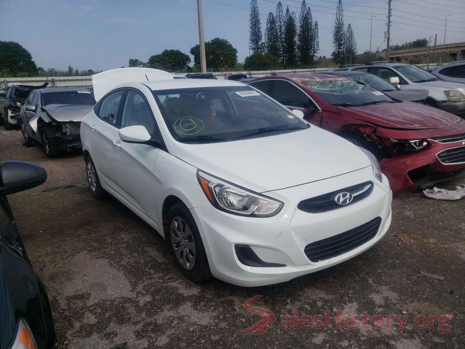 KMHCT4AE4GU959812 2016 HYUNDAI ACCENT