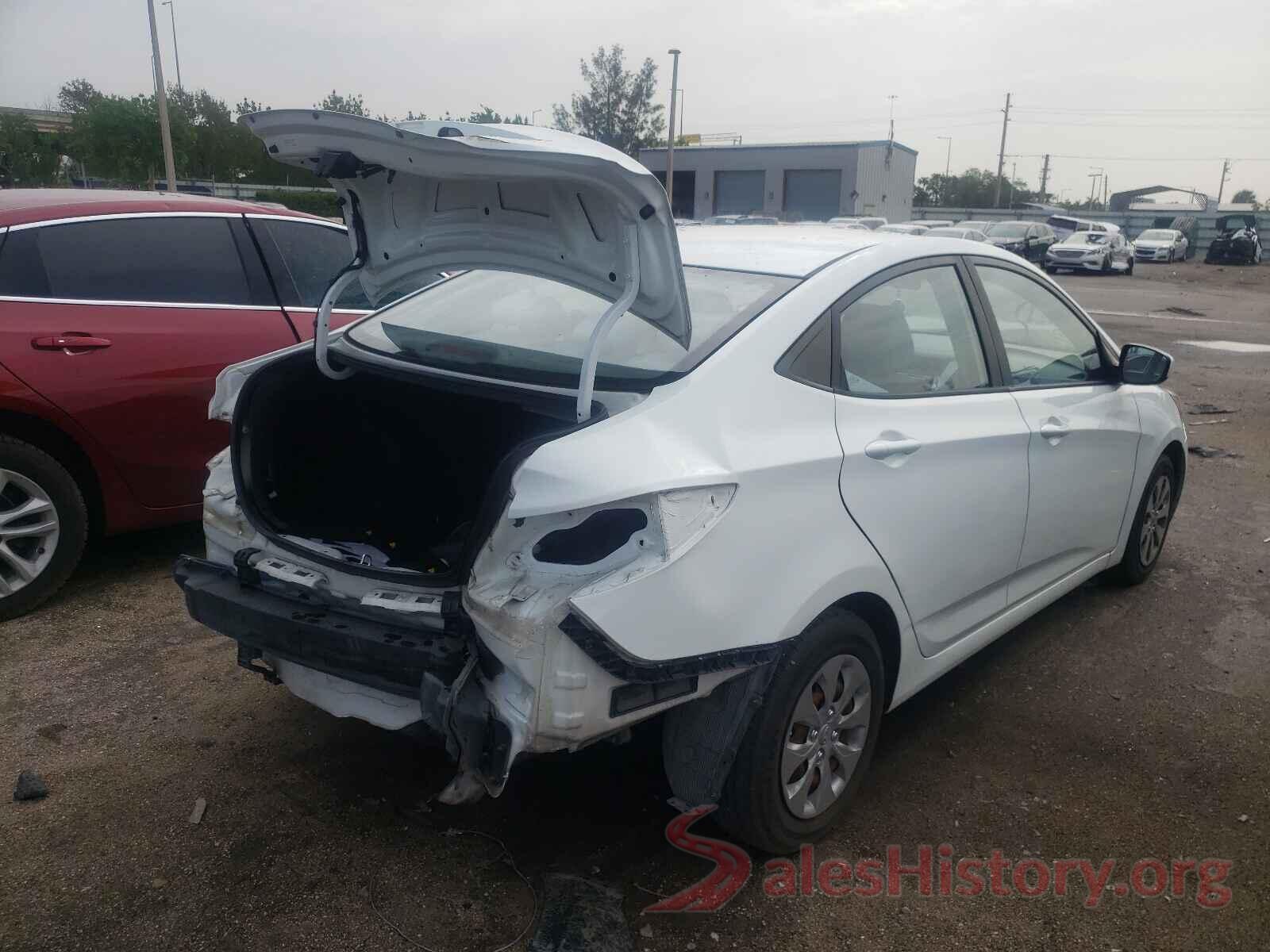 KMHCT4AE4GU959812 2016 HYUNDAI ACCENT