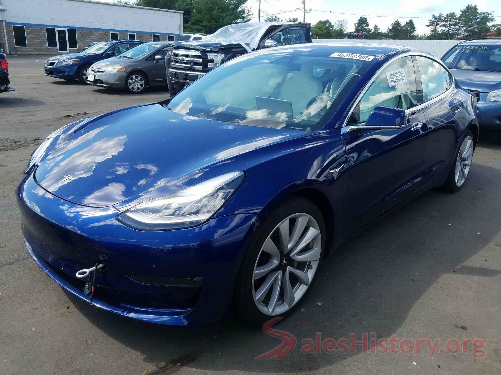 5YJ3E1EB3JF100997 2018 TESLA MODEL 3