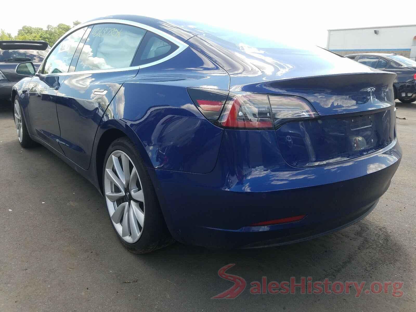 5YJ3E1EB3JF100997 2018 TESLA MODEL 3