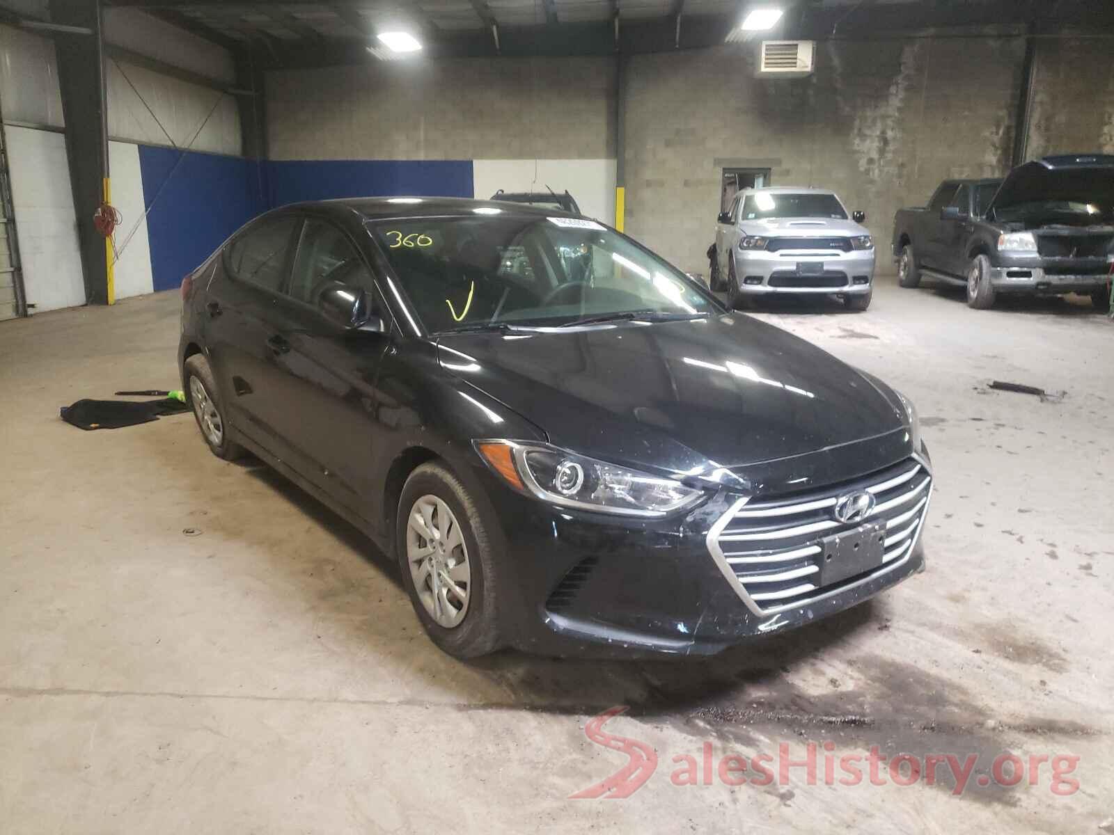 5NPD74LF1JH301272 2018 HYUNDAI ELANTRA