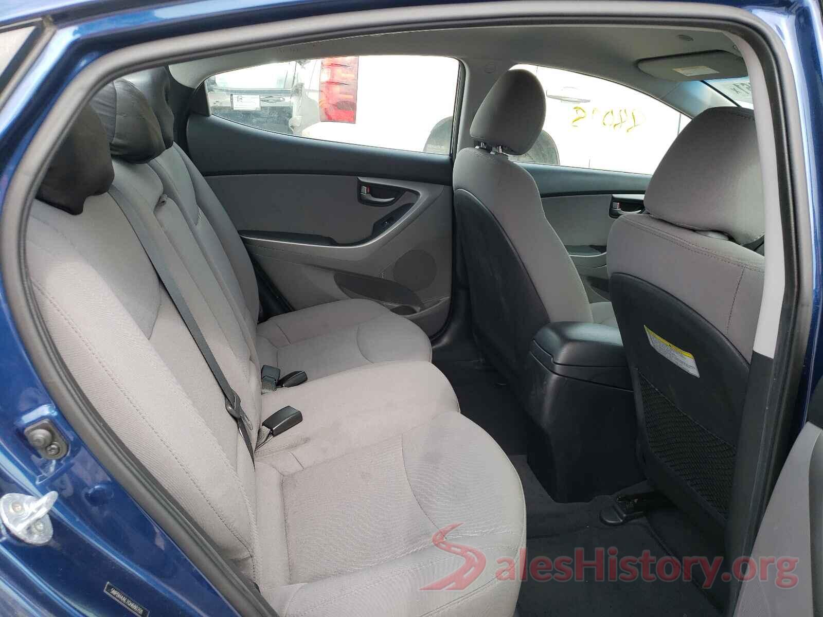 5NPDH4AE7GH680701 2016 HYUNDAI ELANTRA