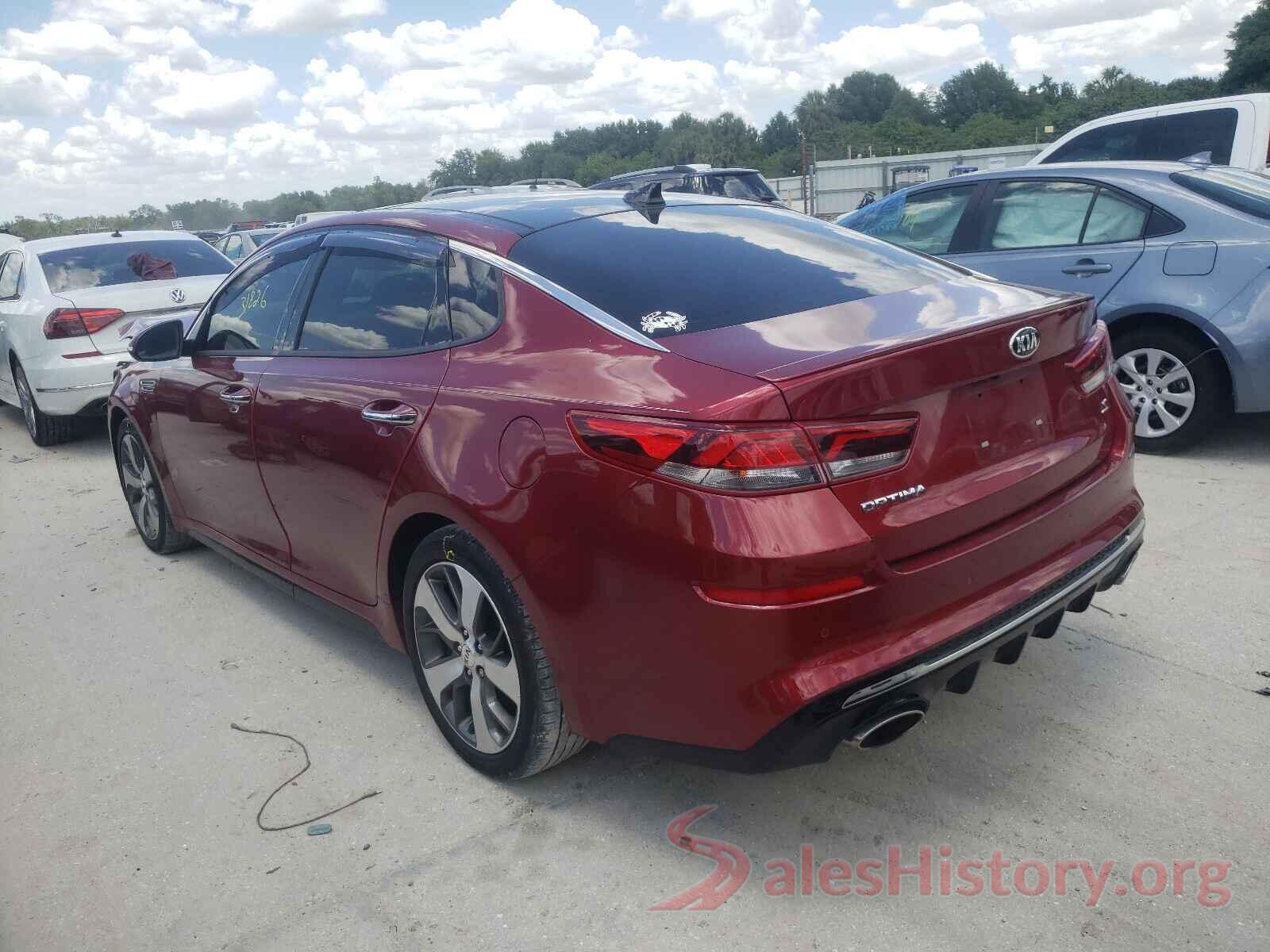 5XXGT4L33KG294983 2019 KIA OPTIMA