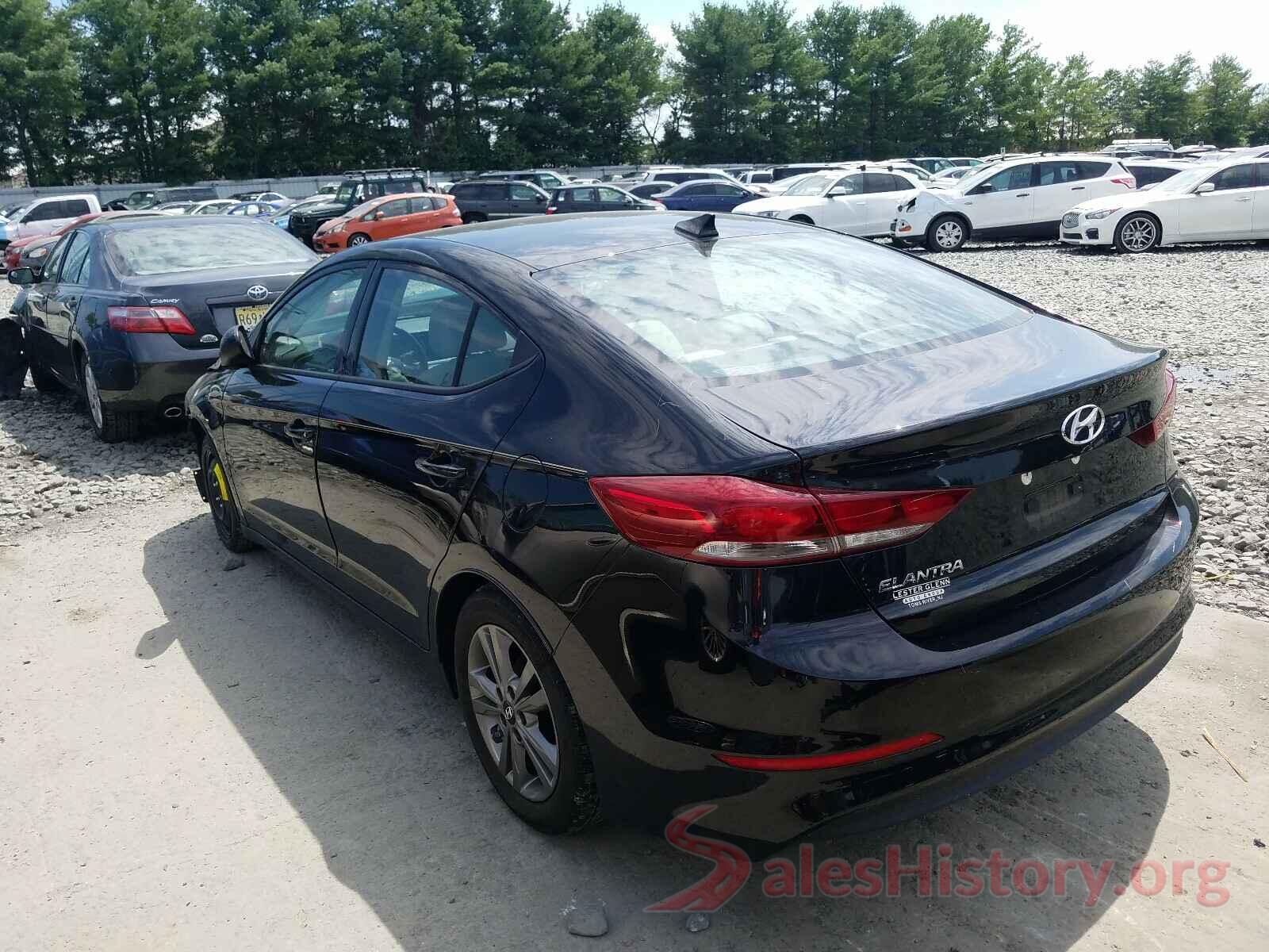 5NPD84LF8HH182417 2017 HYUNDAI ELANTRA