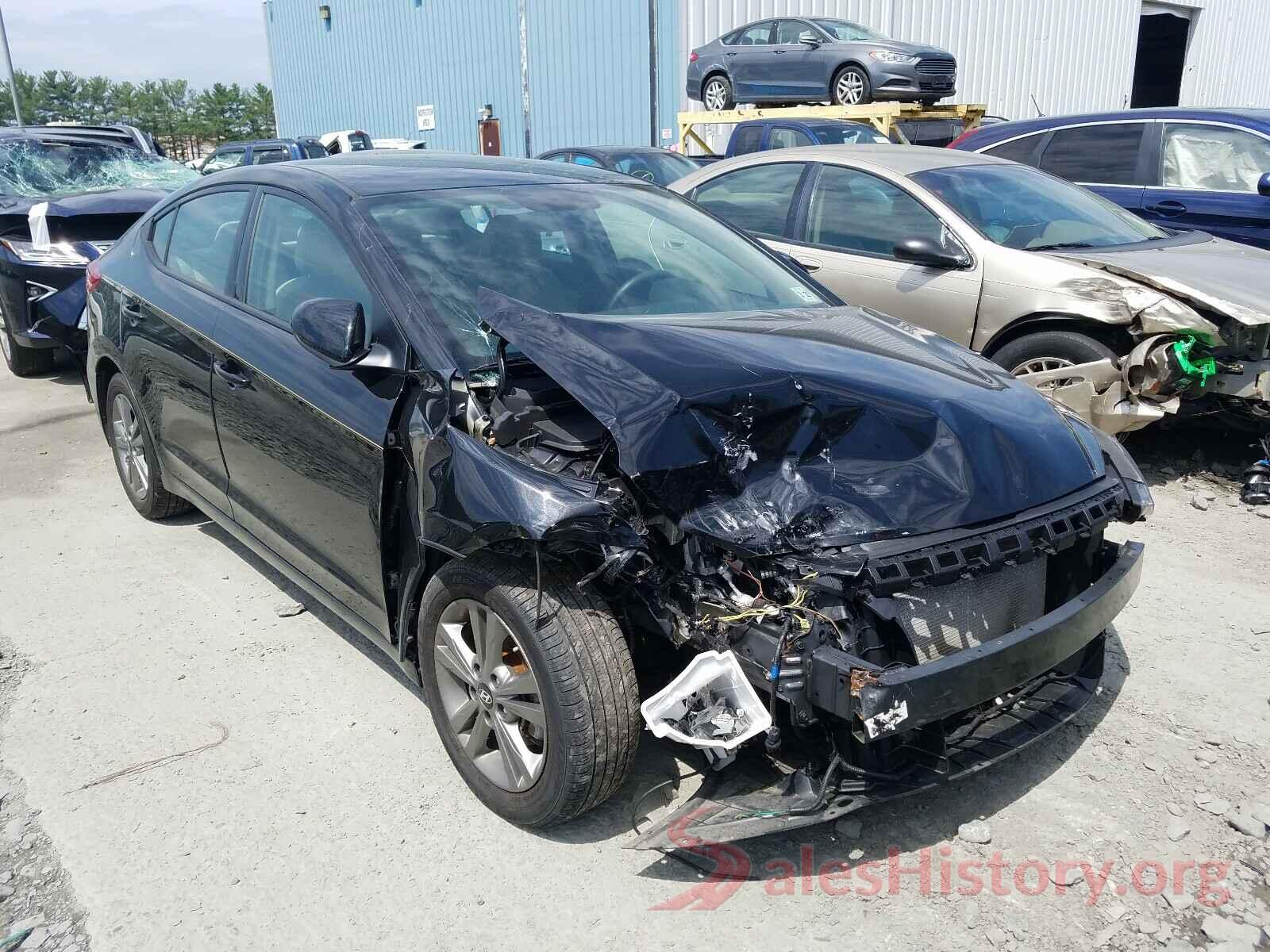 5NPD84LF8HH182417 2017 HYUNDAI ELANTRA