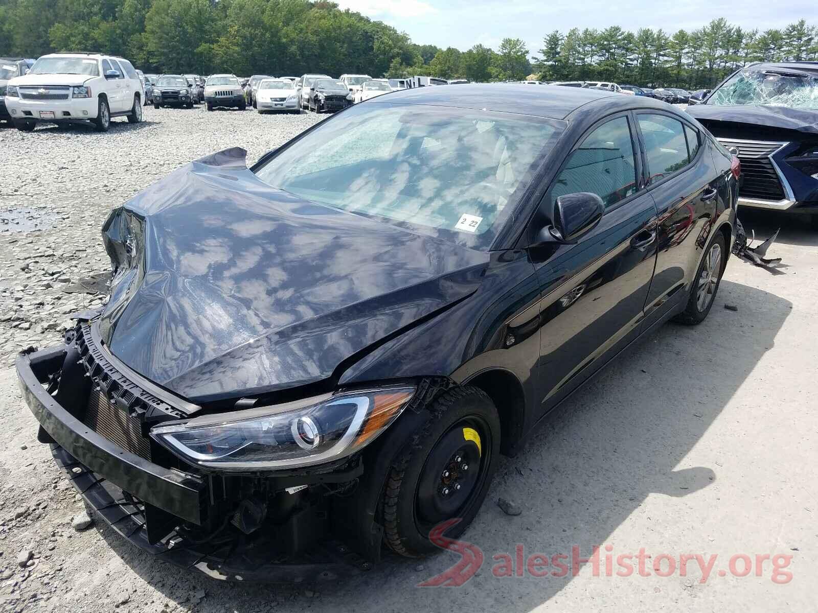 5NPD84LF8HH182417 2017 HYUNDAI ELANTRA