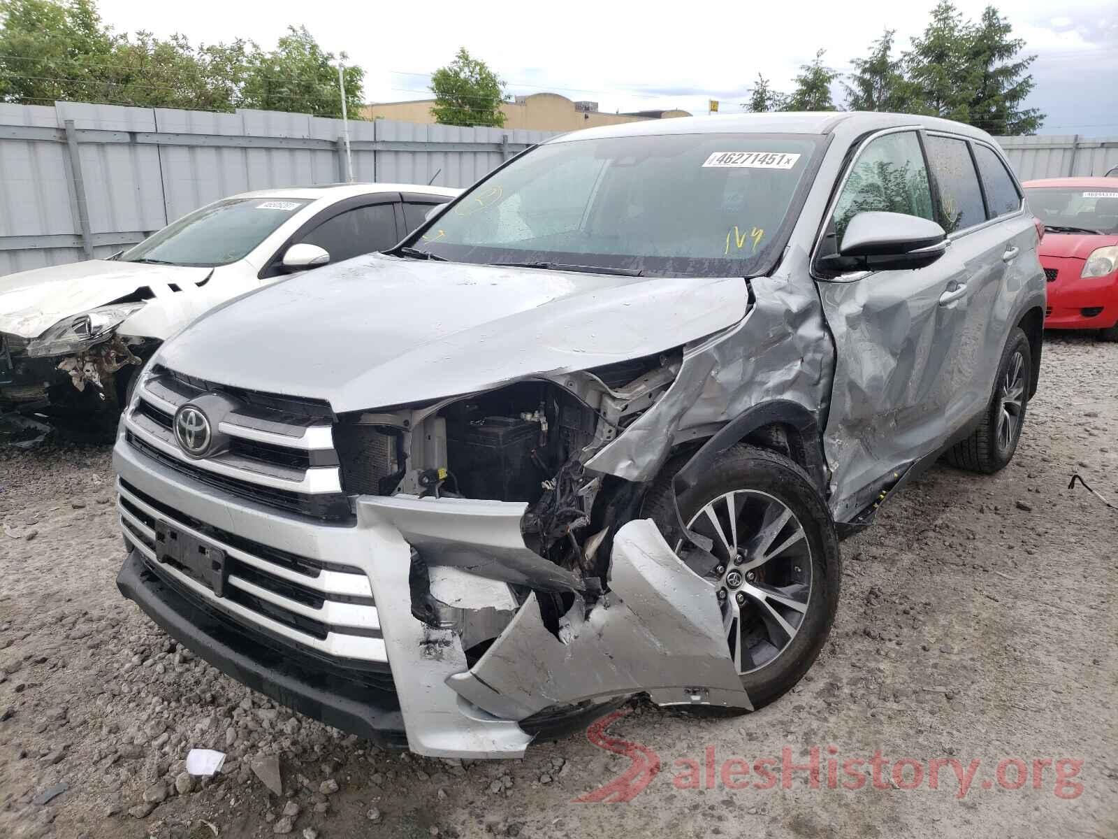 5TDBZRFH5KS994788 2019 TOYOTA HIGHLANDER