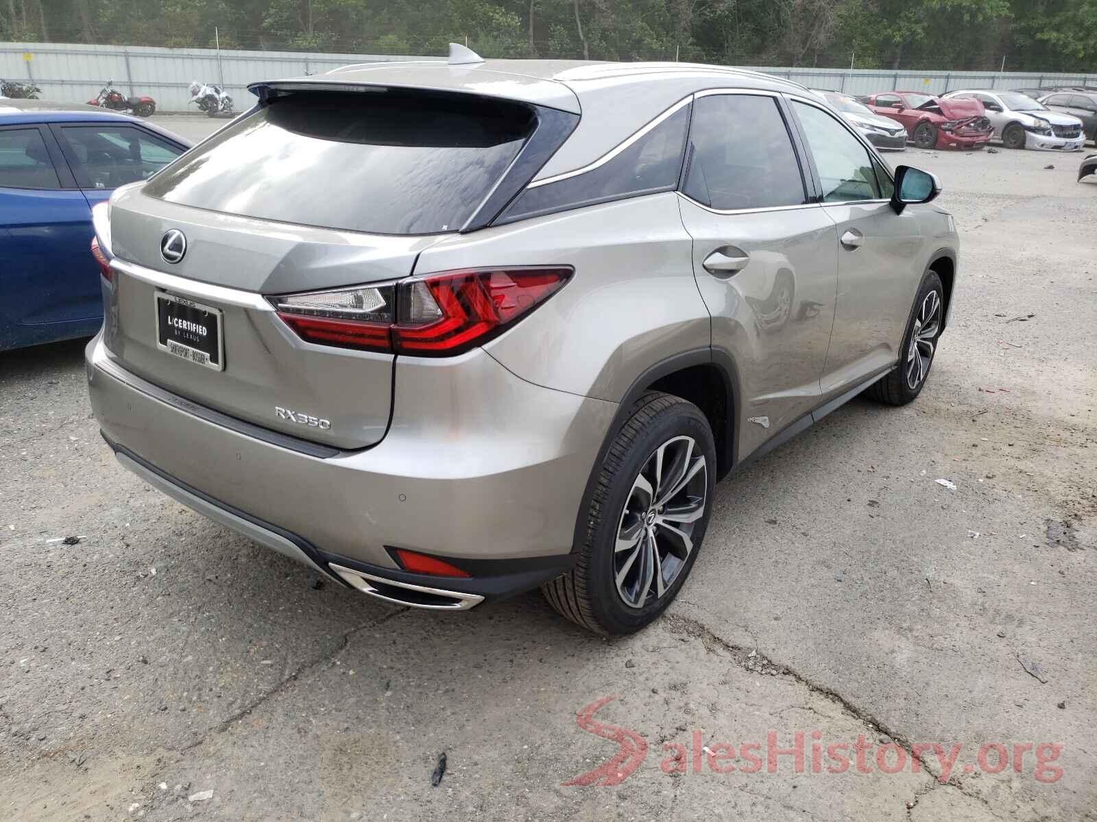 2T2HZMAA5LC153518 2020 LEXUS RX350