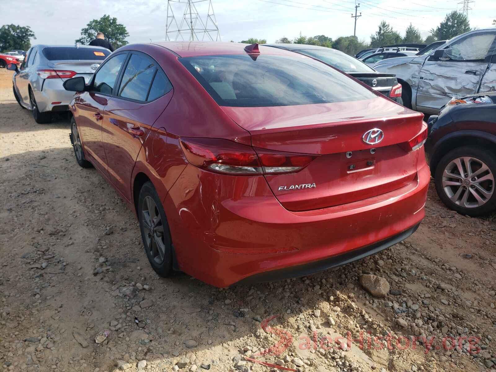 5NPD84LF3JH234302 2018 HYUNDAI ELANTRA