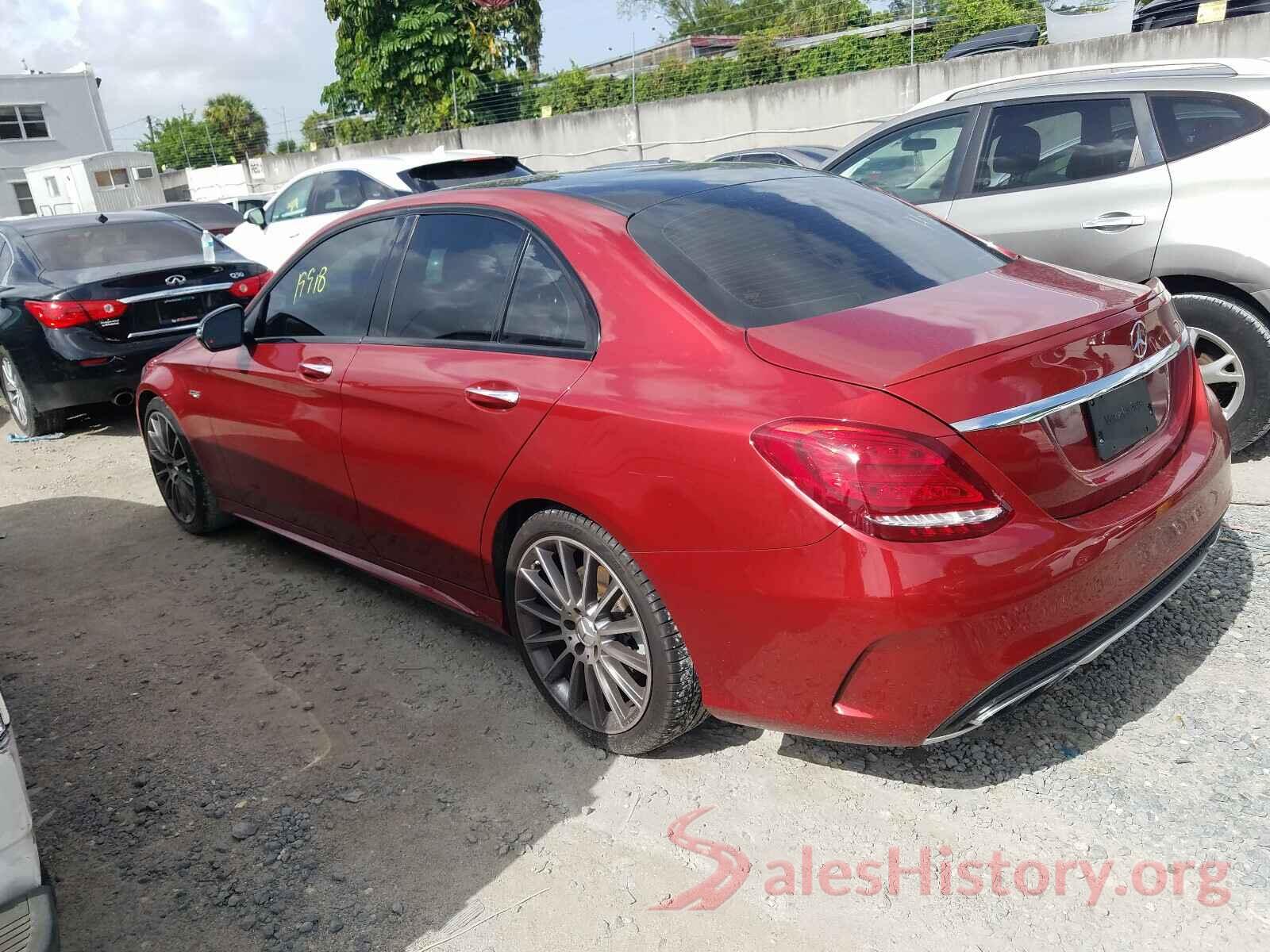 55SWF6EB9HU189586 2017 MERCEDES-BENZ C CLASS