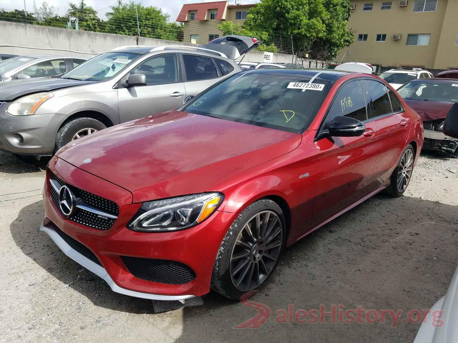 55SWF6EB9HU189586 2017 MERCEDES-BENZ C CLASS