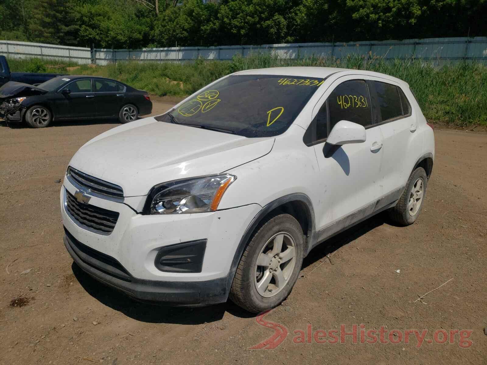 3GNCJNSB1GL127396 2016 CHEVROLET TRAX