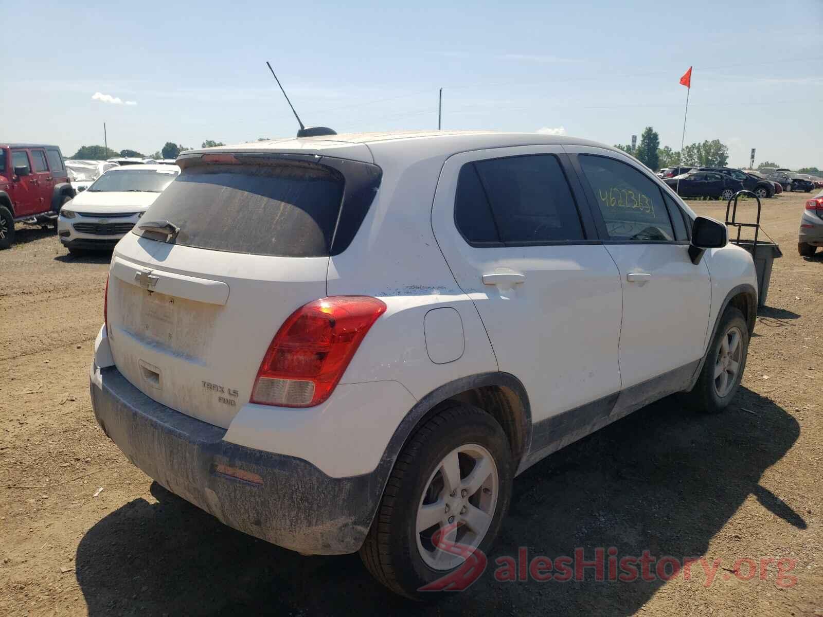 3GNCJNSB1GL127396 2016 CHEVROLET TRAX