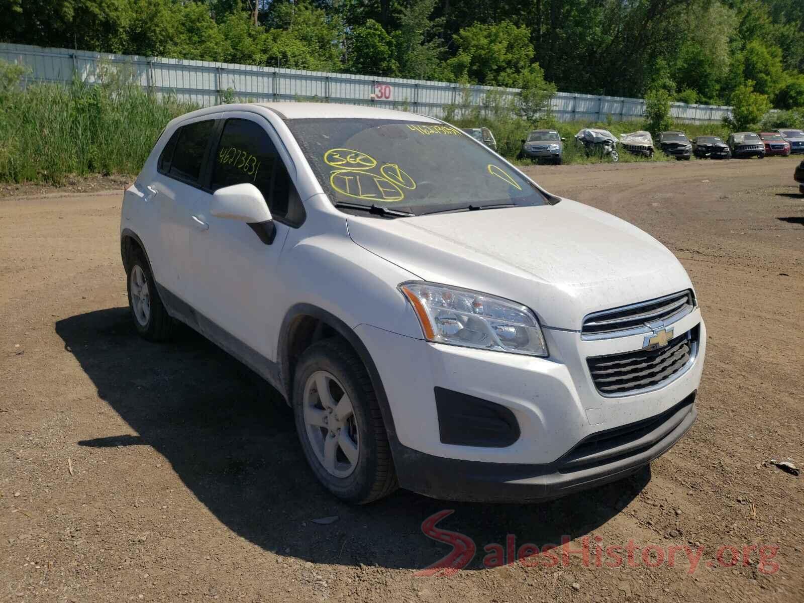 3GNCJNSB1GL127396 2016 CHEVROLET TRAX