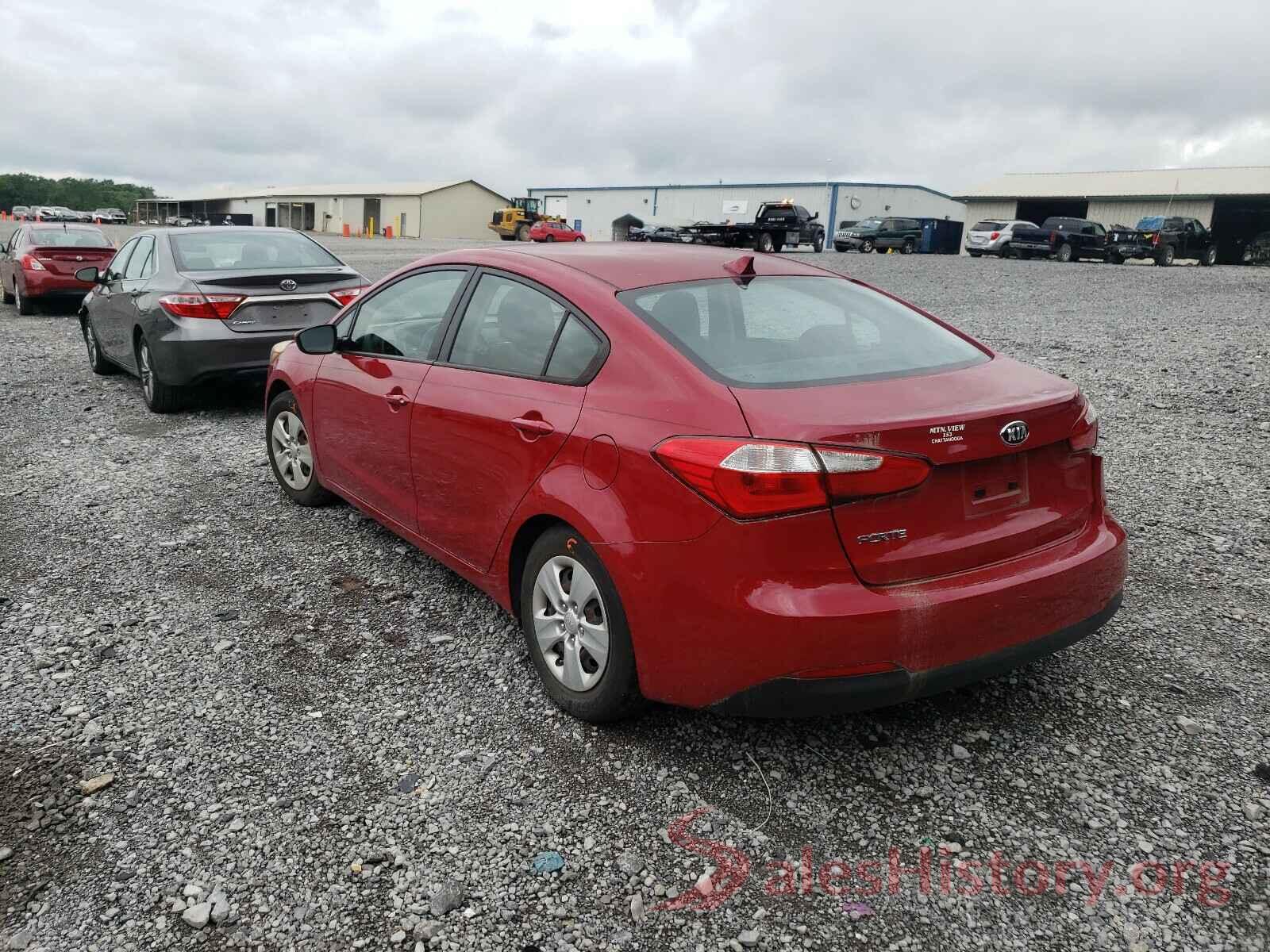 KNAFK4A66G5457758 2016 KIA FORTE